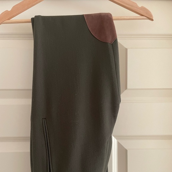 Ralph Lauren - Wool and Suede Pants - Picture 7 of 10